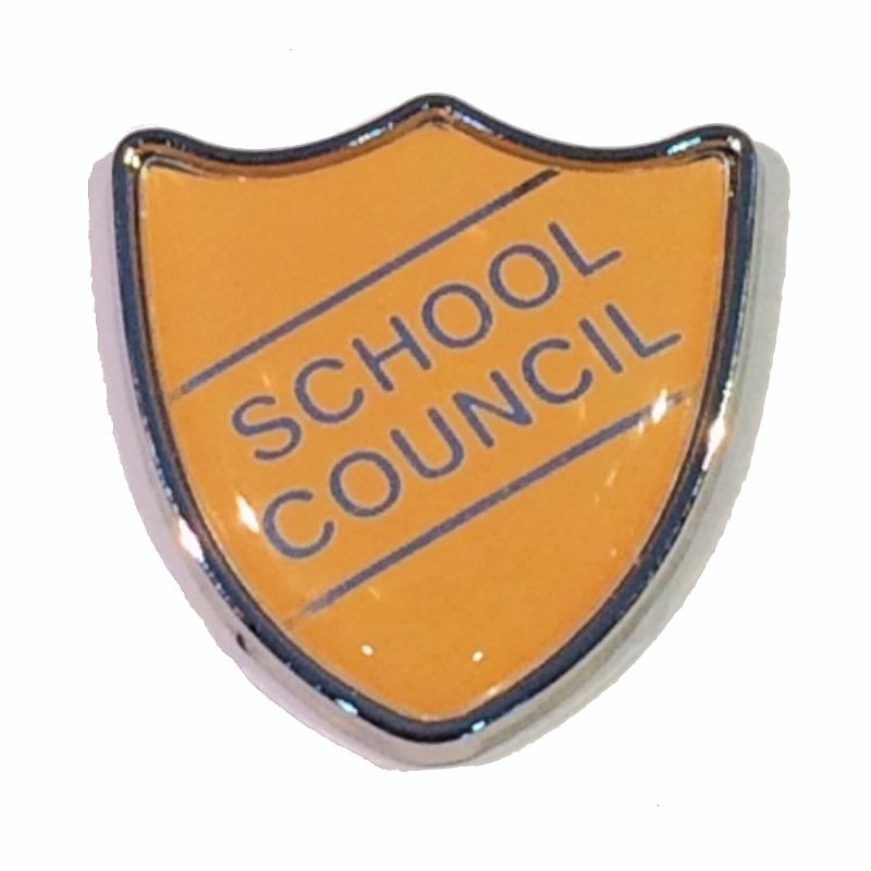 SCHOOL COUNCIL shield badge